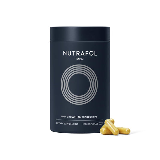 Nutrafol Men’s Hair Growth Supplements – Clinically Proven for Thicker, Stronger Hair  - NOT THE VEGAN VERSION-